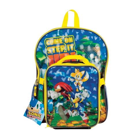 Sonic Backpack With Lunch Kit Shop Backpacks At H E B