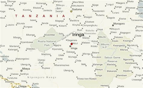 Iringa Location Guide