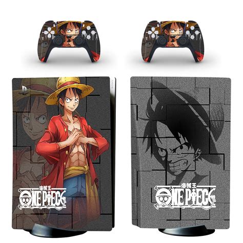 One Piece Skin Sticker For Ps5 Skin And Controllers Design 4