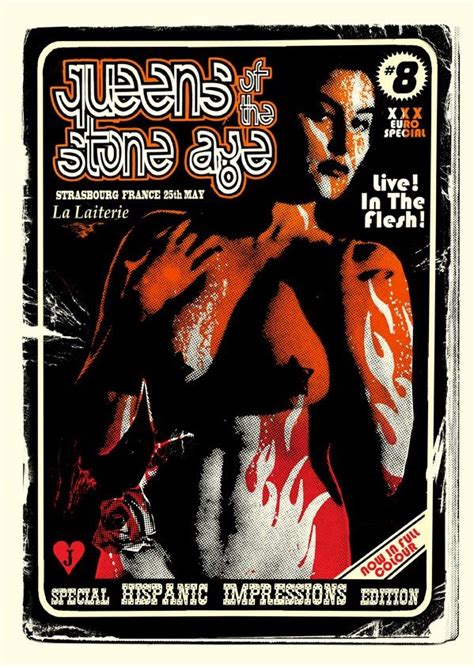 Jacknife Design — Queens of the Stone Age - Strasbourg, France | Queens of the stone age, Gig ...