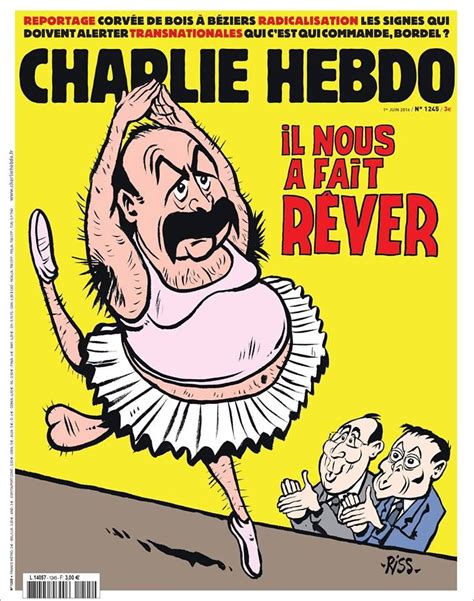 Charlie Hebdo 1245 1er Juin 2016 Couverture Riss Charlie