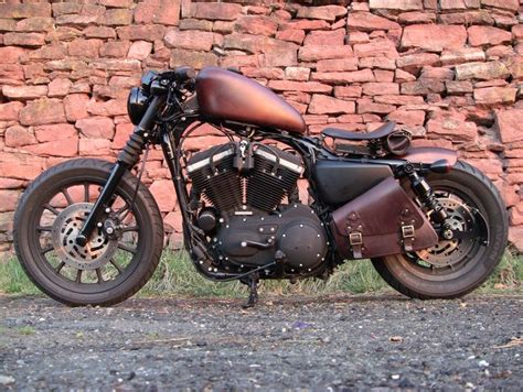 Harley Davidson Sportster Iron 883 Custom Bobber Bobber Motorcycle