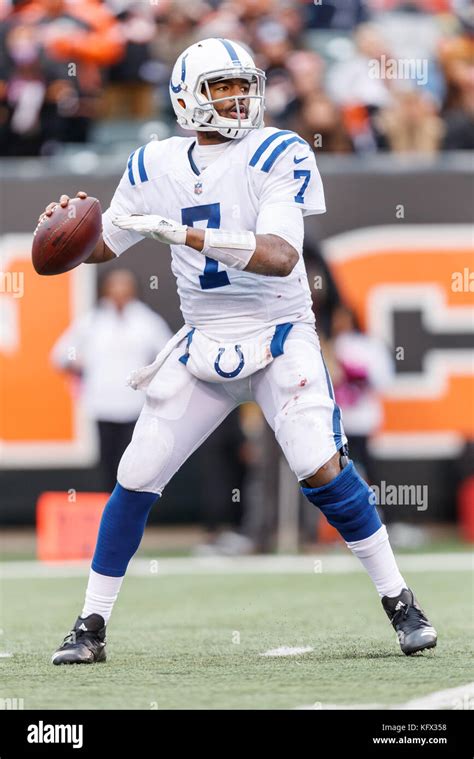 October 29th 2017 Indianapolis Colts Quarterback Jacoby Brissett 7