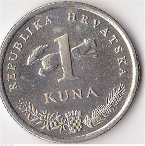 1 Kuna 2011 Republic 1993 1 Kuna Croatia Coin 22565