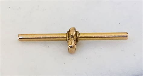 Antique Ct Gold Albert Pocket Watch Chain T Bar