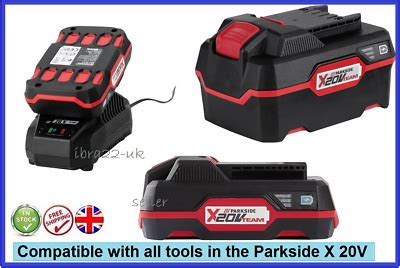 20v battery parkside 32 results; PARKSIDE 20v Cordless Battery Charger 2Ah or 4Ah choose ...