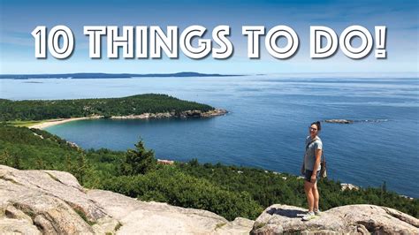 Acadia National Park 10 Things To Do Youtube