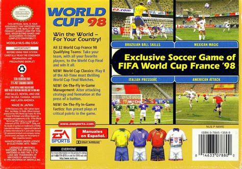 World Cup 98 Box Shot For Playstation Gamefaqs
