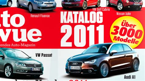 autorevue Katalog 2011 alle Autos 2011 in Österreich erhältlich