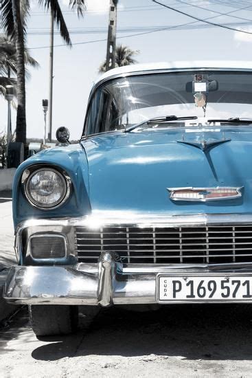 Blue Vintage Aesthetic Car Blue Vintage Convertible Car Premium Vector