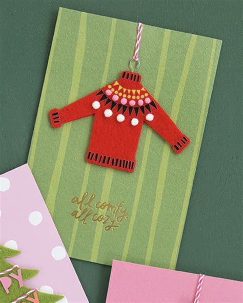 60 best diy christmas cards to make and send this year