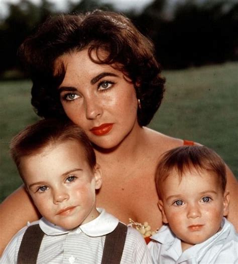 Born to michael wilding and actress elizabeth taylor, michael jr. Liz with sons Michael Wilding, Jr & Christopher Wilding ...