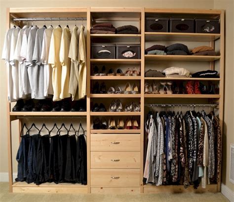 25 Awesome Modern Closet Organization Ideas Wood Closet Organizers