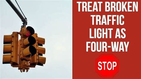 Friendly Reminder If A Traffic Light Is Out Treat It As Stop Light