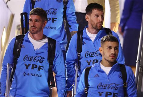 Messi And Argentina Land In Doha For World Cup After Big Win In Abu