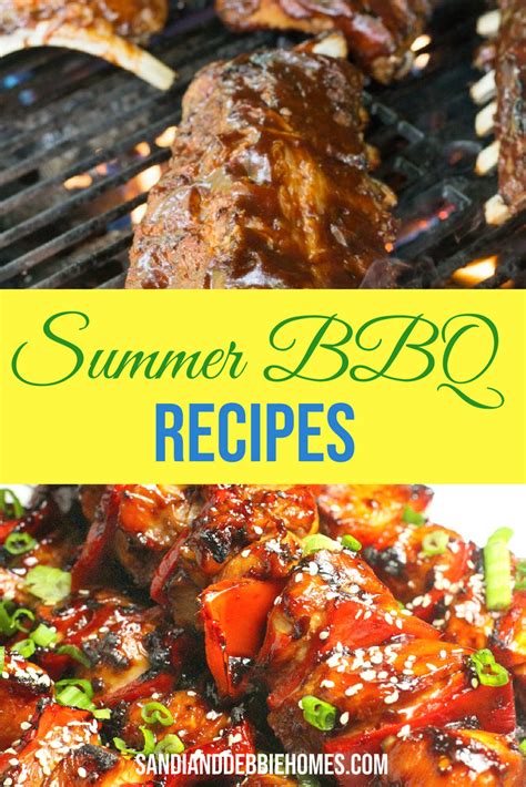 15 Summer Bbq Recipes For A Party Sandi And Debbie Homes