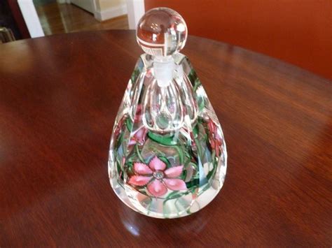 7 Vandermark Art Glass 5 Panel Perfume Bottle Doug Merritt Stephen