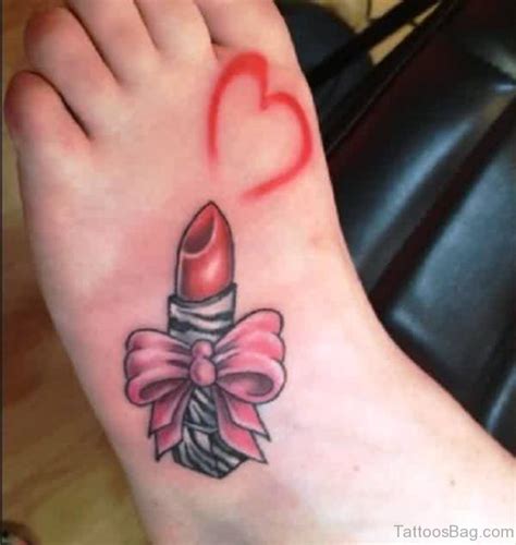 40 Decent Bow Tattoos On Foot Tattoo Designs