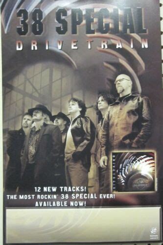 38 Special 2004 Drivetrain Promotional Poster Flawless New Old Stock Ebay