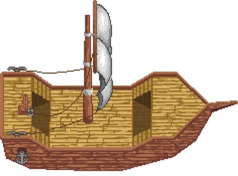 Ship Pixel Sprite By Rishikiram