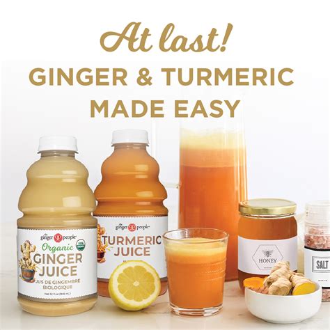 The Ginger People Ginger And Turmeric Based Products