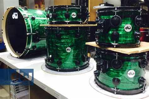 Emerald Onyx Love The Tones In This One Dw Drums Drums Drum Kits