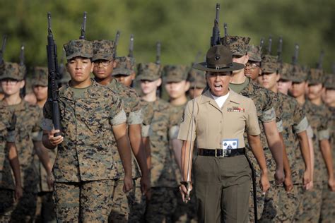 Marine Corps Offers A Timeline For When Gender Integrated Boot Camp At The Platoon Level Will