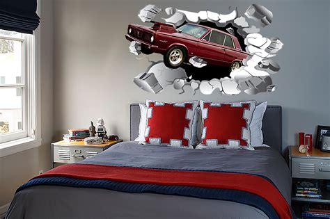 custom car decal personalized decal add your photo wall decal vinyl wall decal busting wall