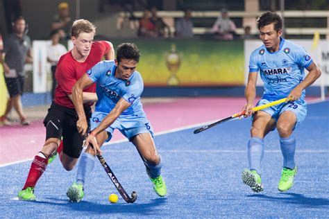 India Gets By Canada 3 1 At Azlan Shah Cup Field Hockey Canada