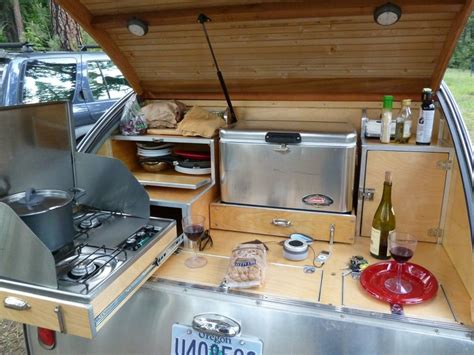 Teardrop Trailer Kitchen Design Information