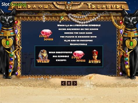 pharaohs treasure playpearls slot free demo and game review