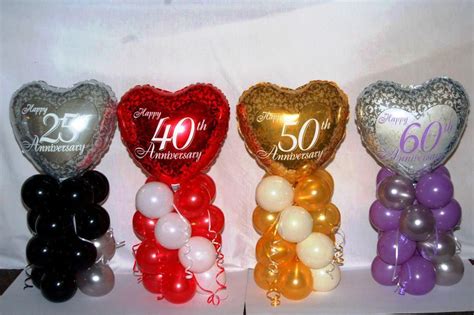 60th Anniversary Party Decorations 60th Anniversary Parties Balloon