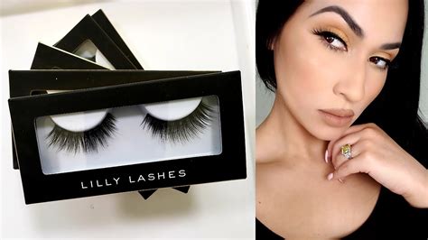 Lilly Lashes Synthetic Review Youtube