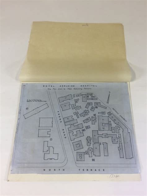 map site plan of the royal adelaide hospital 1962 ar 2656 ehive