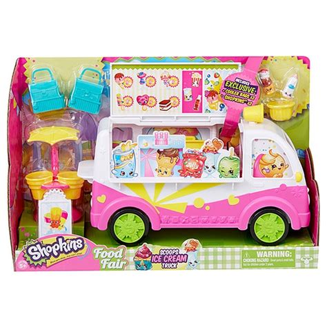 Shopkins Scoops Ice Cream Truck Playset Target Australia