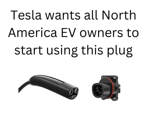 Tesla Announces The North American Charging Standard Charging Connector