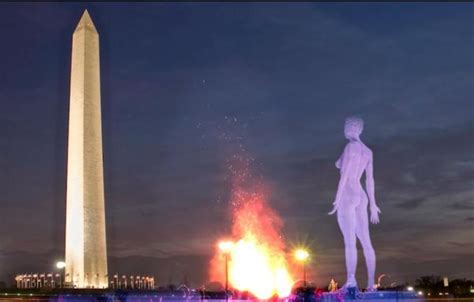 Foot Tall Statue Of Nude Woman To Stand On National Mall Gephardt