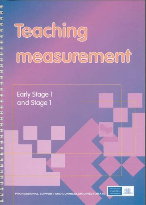Teaching Measurement Early Stage 1 And Stage 1 Mathematical