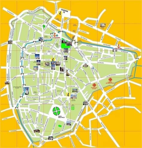 Mappa Di Padova Cartina Di Padova Padova Mappa Dell Italia Mappa