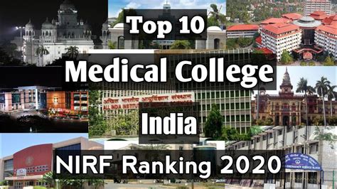 top 10 medical college s in india nirf ranking 2020 youtube