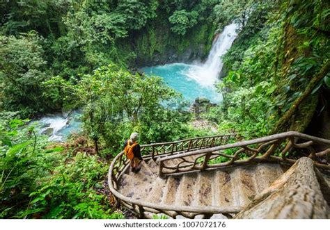 Majestic Waterfall Rainforest Jungle Costa Rica Stock Photo Edit Now