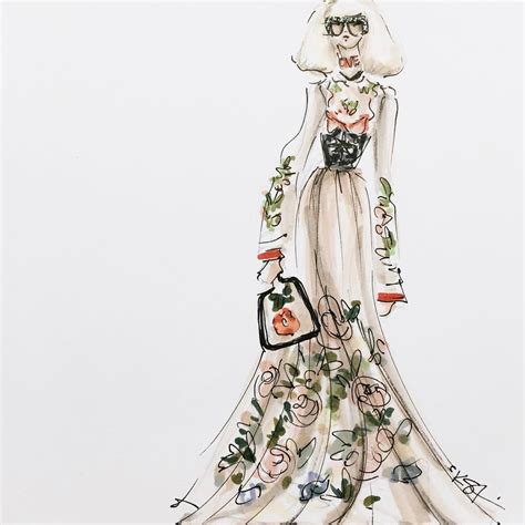 Gucci Sketch By Kristine Steiner Gucci Ss17 Fashion Sketches Art Oil