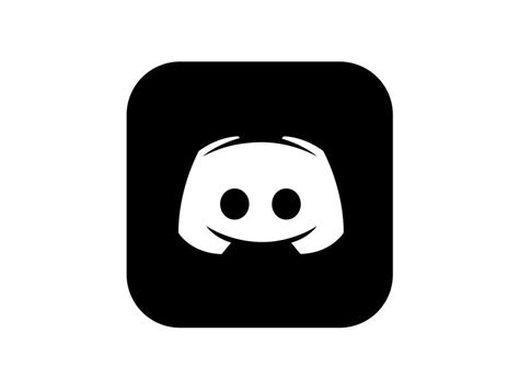 Discord Rounded Black Logo Png Vector In Svg Pdf Ai Cdr Format