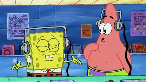 Spongebob Listening To Music Youtube