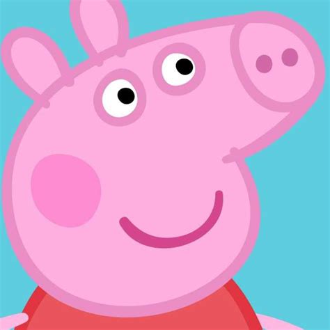 Aargh Front Facing Face Of Peppa Pig Revealed She Is A Horror