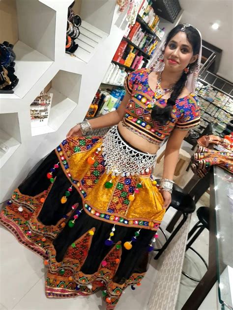 Girls Traditional Gujarati Garba Dandiya Dance Costume 44 Off
