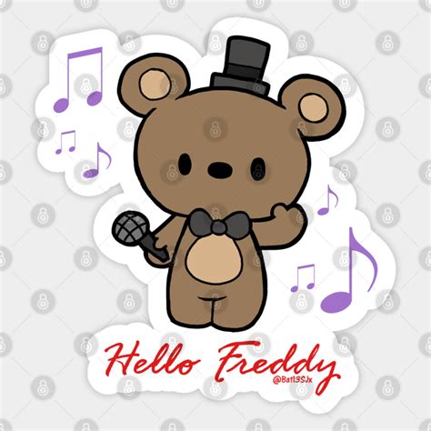 Chibi Freddy Fazbear Five Nights At Freddys Sticker Teepublic