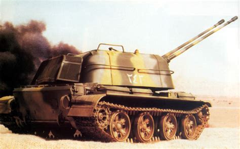 Soviet Self Propelled Anti Aircraft Gun Zsu 57 2 Asian Defence