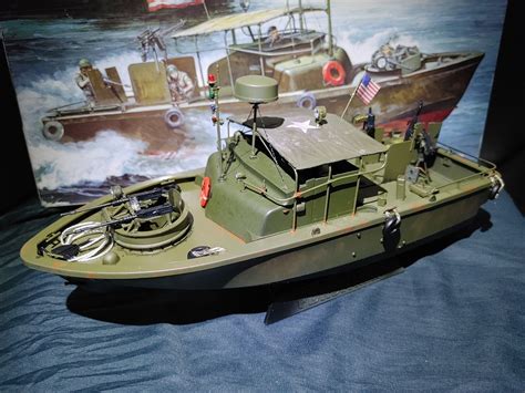 Us Navy Pbr Mkii Pibber Boat Plastic Model Military Ship Kit