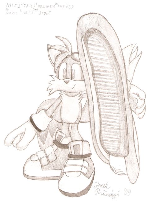 Tails Sonic Riders Style By Jansa87 On Deviantart